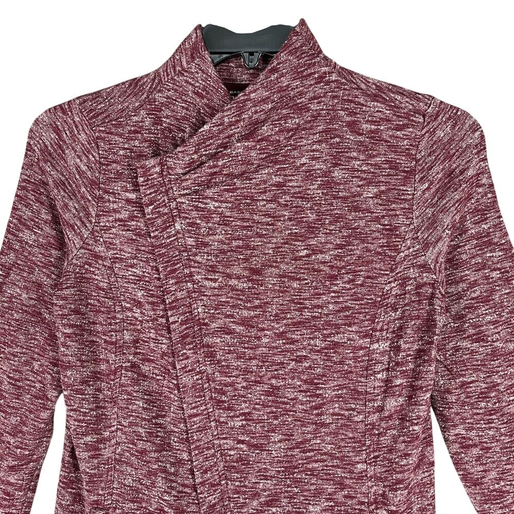 GH Bass Sweater Womens Small Zip-Up Activewear Casual Knit Long-Sleeve Top